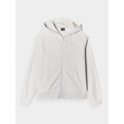 6. Women's zip-up hooded sweatshirt 4F 4FWMM00TSWSF1763-27M