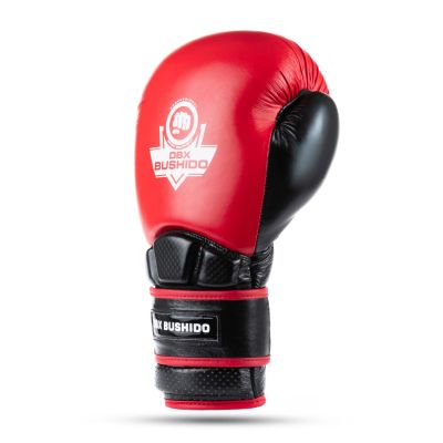 2. Warrior RED Genuine Leather Boxing Gloves