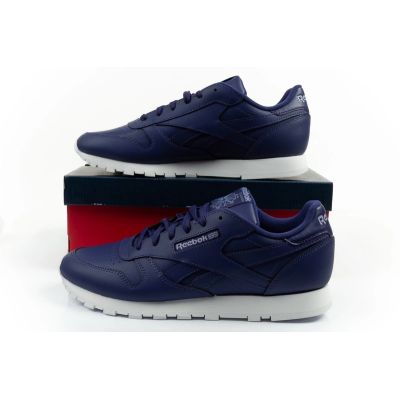 10. Reebok women's sports shoes sneakers Classic purple leather fashionable