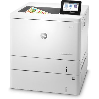 2. HP Color LaserJet Enterprise M555x Printer, Printing, Duplex Printing