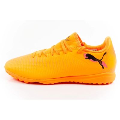 2. Puma men's sports shoes Future 8 Play TT turf football shoes orange