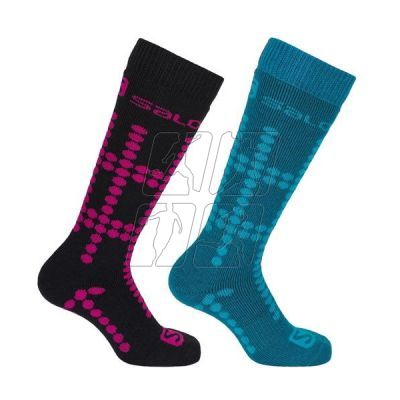 2. Salomon 2pack ski socks 392474