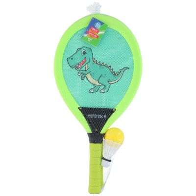 5. JUMBO KID EDDY TOYS BADMINTON TENNIS SET - DINO