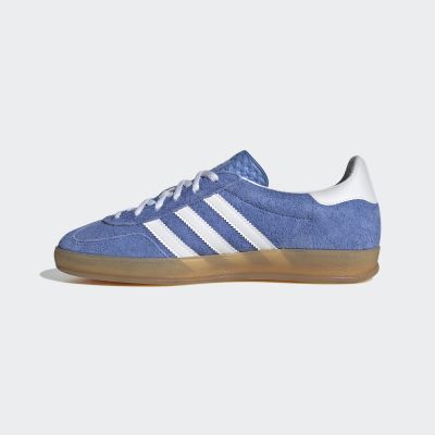 6. adidas Gazelle Indoor W Blue Fusion Women’s Suede Sneakers, Blue (HQ8717)