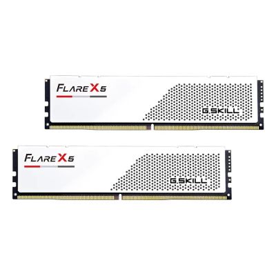 RAM Kit G.Skill DIMM 32 GB DDR5-6000 2x 16 Dual-Kit White F5-6000J2836G16GX2-FX5W Flare X5