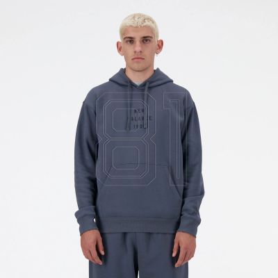 5. New Balance Graphic Hoodie M MT41517GT
