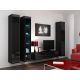 12. VIGO full display cabinet '180' 180/40/30 black/black half