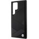 6. BMW BMHCS24L23RCGPK S24 Ultra S928 black/black hardcase Signature Leather Crossing Lines Pattern