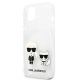 6. Karl Lagerfeld Transparent Karl & Choupette Case for iPhone 13 mini - transparent