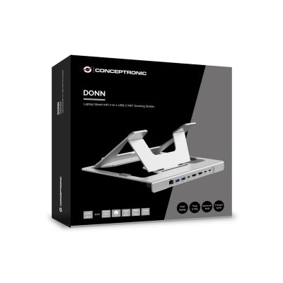 6. Conceptronic DONN35S Laptop Stand Notebook Stand Silver