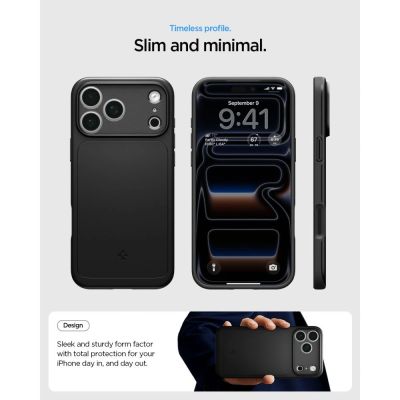 8. Spigen Thin Fit MagSafe Case for iPhone 18 Pro Max / 17 Pro Max - Black