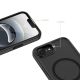 3. Tech-Protect MagRack MagSafe Case for iPhone 16e / 17e - Black