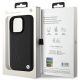 7. BMW Leather Hot Stamp iPhone 16 Pro Case - Black