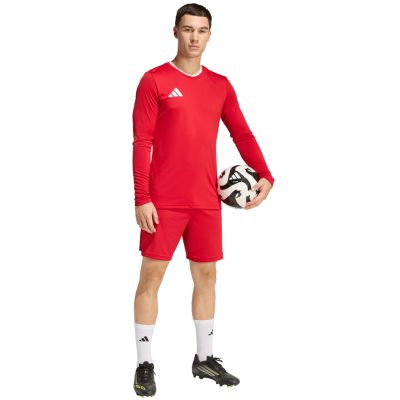 8. adidas Entrada 26 Long Sleeve Jersey Men's T-Shirt Red KF5847