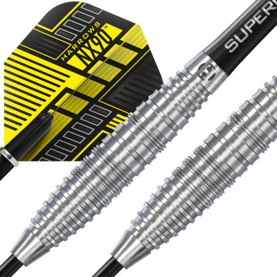 5. Harrows NX-90 BOMB 90% steeltip darts