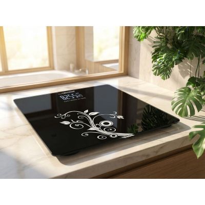 8. Esperanza Yoga EBS003 Bathroom Scale (Black)