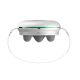 3. Medisana BM 100 abdominal massager 3 massage programs | heating function | 2 intensity levels | 105 x 205 x 150 mm