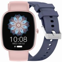 GRAVITY GT18-3 Women's Smartwatch Pink Silicone Strap + Navy Blue Strap