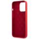 7. Guess GUHCP13XLSLMGRE iPhone 13 Pro Max 6.7" red/burgundy hard case Silicone Vintage Gold Logo