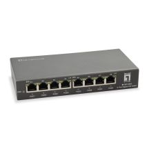 8-Port Gigabit PoE Switch, 802.3at/af PoE, 120W Manufacturer: LEVELONE (GEP-0823)