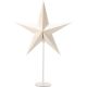 8. DECORATIVE ADVENT STAR LAMP STANDING LED 45CM WHITE