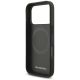 7. Mercedes Leather Large Laurel Leave MagSafe Case for iPhone 17 Pro - Black and Gray