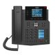 2. Fanvil X4U Black VoIP Phone with 12 Lines LCD and Wi-Fi