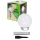 6. SOLAR LAMP MILK GLOBE 15x44CM