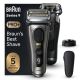 Braun Series 9 Pro+ 9515s Shaver 6 Pieces Metallic