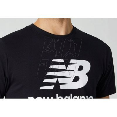 5. New Balance T-shirt MT01575BK M T26-12059039794