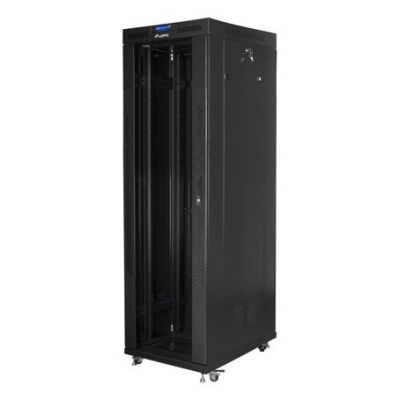 Lanberg FF01-8842-12BL 42U Freestanding Rack Black