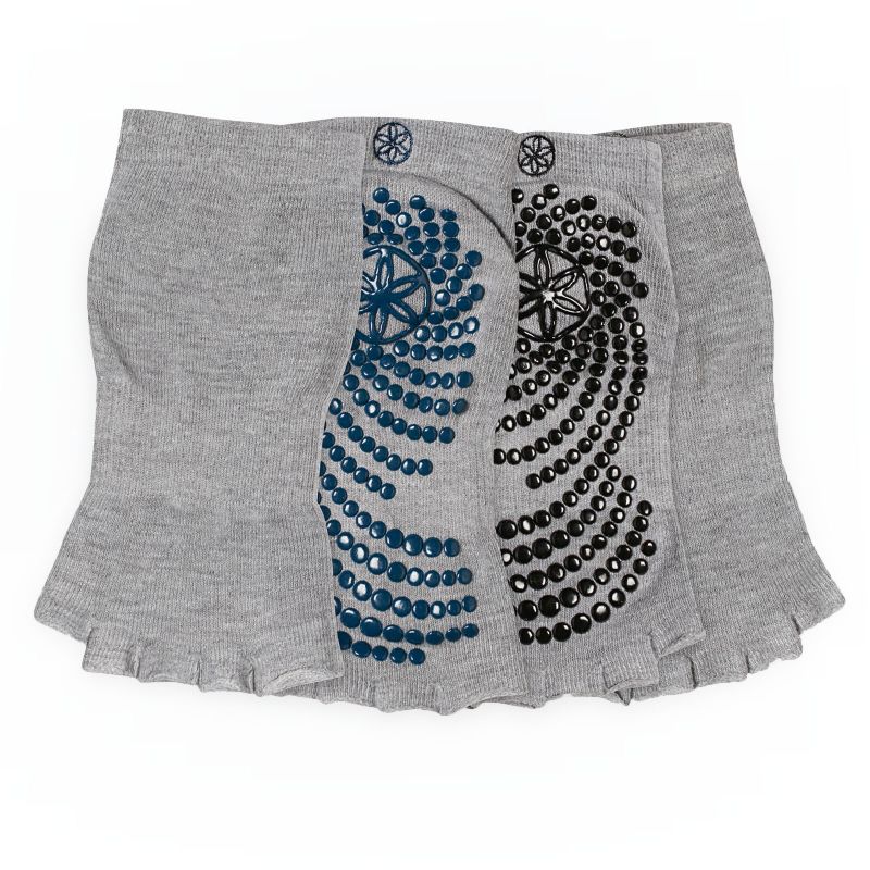 3. GAIAM 63708 Non-Slip Toeless Yoga Socks