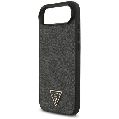 6. Guess 4G Strap Triangle Logo MagSafe Case for iPhone 17 Air - Black