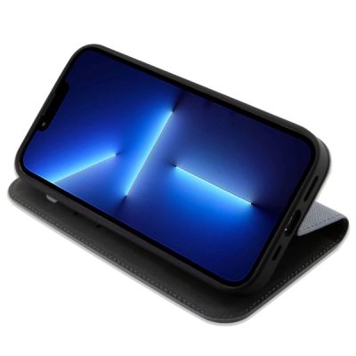 6. Karl Lagerfeld KLBKP14XSANKCPG iPhone 14 Pro Max 6.7" bookcase silver/silver Saffiano Karl & Choupette