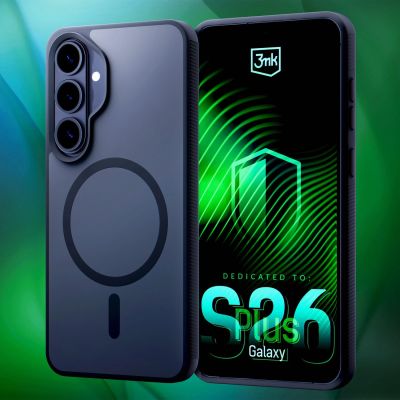 13. 3mk Smoke MagCase for Samsung Galaxy S26+ - Black