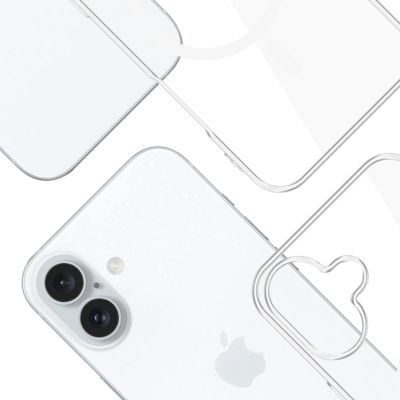 5. 3mk Clear MagCase for Apple iPhone 17 - transparent