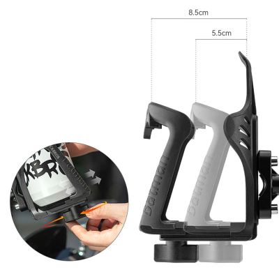 5. Rockbros 2-3D Adjustable Bottle Holder for Bikes and Motorcycles - Black