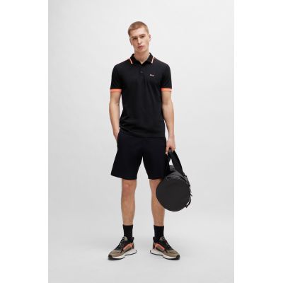 2. BOSS Paddy 1 NERO Men's Polo Shirt Regular Fit Black (50512995-001)
