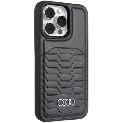 2. Audi Synthetic Leather case with MagSafe for iPhone 13 Pro Max - black