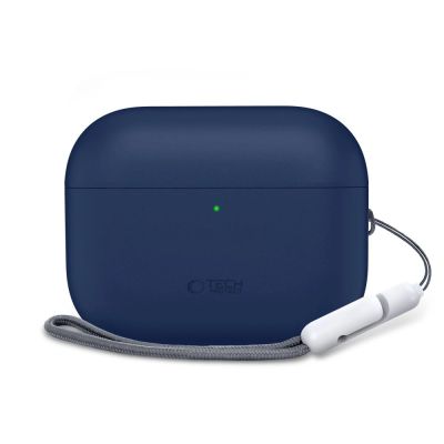 3. Tech-Protect Silicone Case for AirPods Pro 3 - Navy Blue