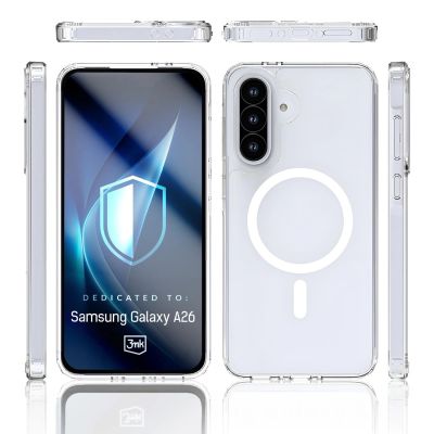 5. 3mk Armor MagCase for Samsung Galaxy A26 5G - Transparent