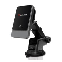 Verbatim Charge 'n' Drive Smartphone Black USB Wireless Charging Fast Charging Automatic