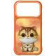 Nimmy Big Eyed Pet 2.0 Cat case for iPhone 17 Pro - orange