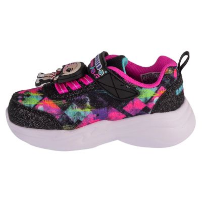 2. Skechers Snuggle Sneaks - Skech Squad 302214N-BKMT Black 23