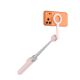 5. Tech-Protect L10S Bluetooth Selfie Stick - Pink Gray