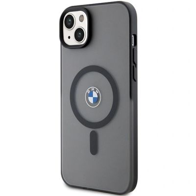 2. BMW Signature MagSafe Case for iPhone 14 Plus/15 Plus - Black