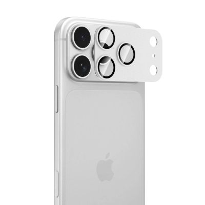 2. Tech-Protect Camfull Fit+ Tempered Glass Camera Screen Protector for iPhone 18 Pro Max - Silver