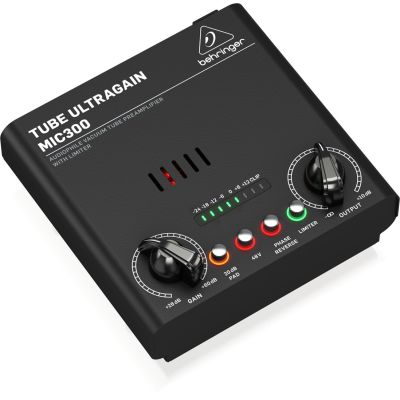 2. Behringer MIC300 audio amplifier