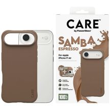 CARE by PanzerGlass Fashionable Samba MagSafe Case for iPhone Air - Brown