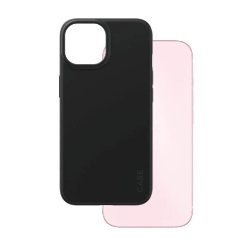 2. CARE by PanzerGlass Fearlessly Fashionable Case for iPhone 15 - Black